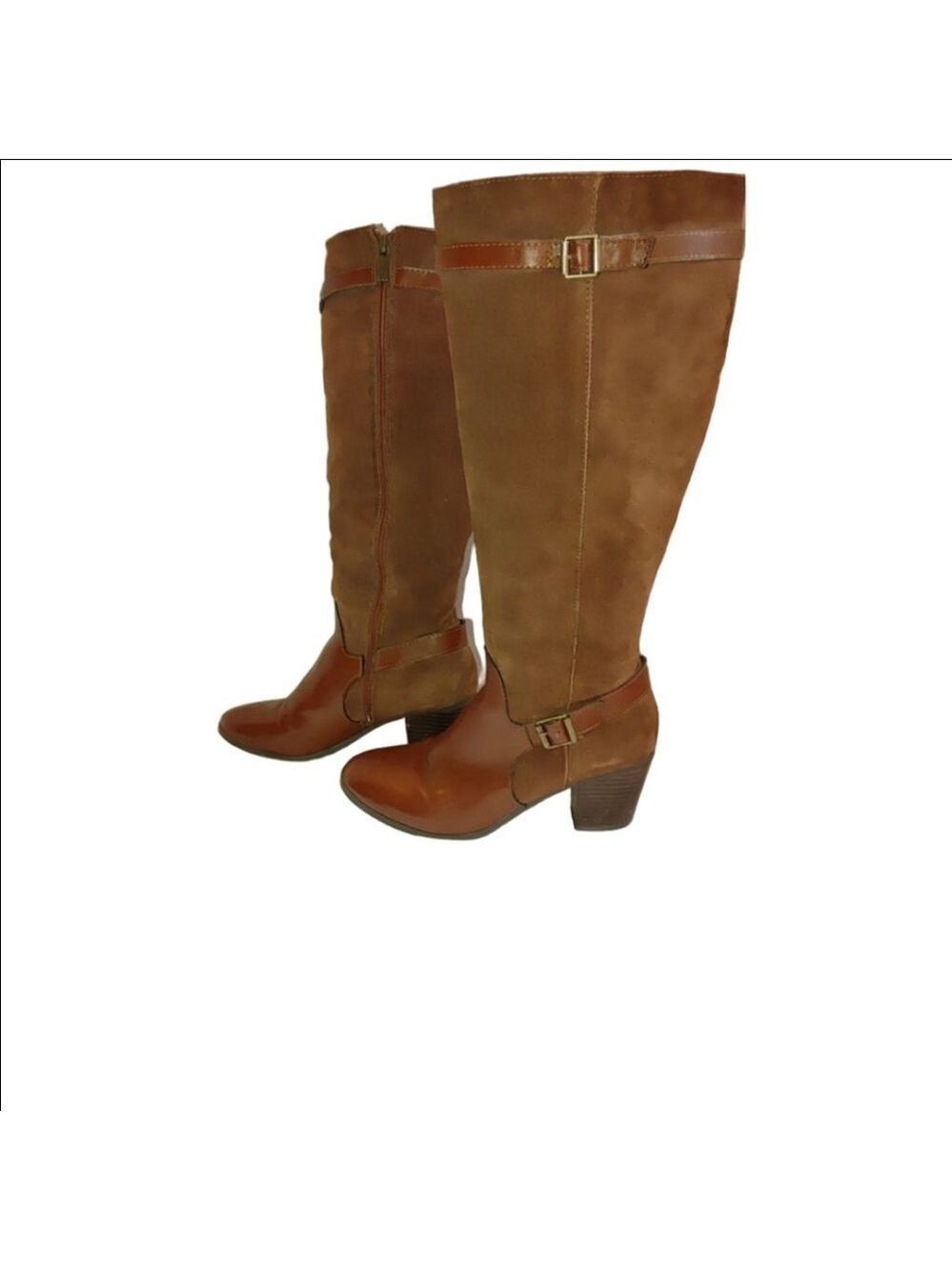 G.H. Bass & Co. Noreen Leather Boots Size 10M